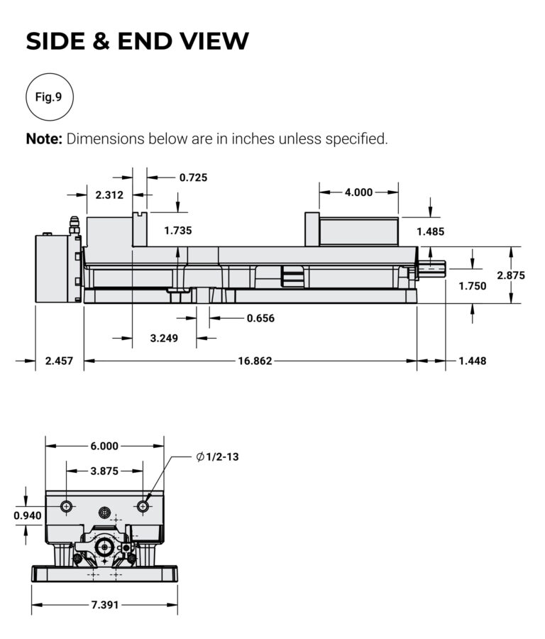 Kurt Dx Crossover Hydraulic Vise Dx H Sd Kurt Workholding