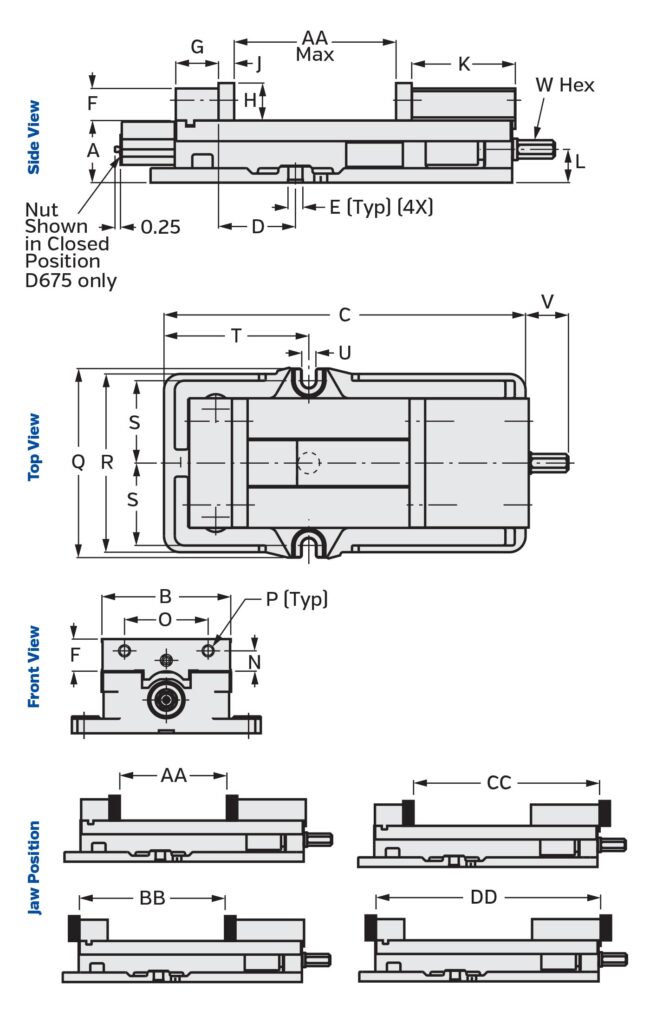 D100 Dimensions