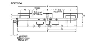 Hydraulic Vise Base