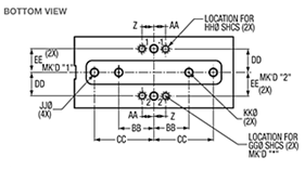 Hydraulic Vise Base Assembly