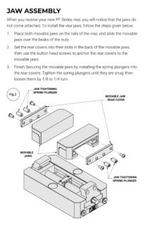 Kurt PF440 Jaw Assembly