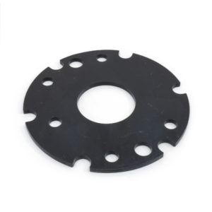 power drawbar pivot plate