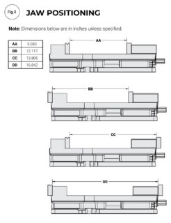 DX6 Manual Jaw Positioning