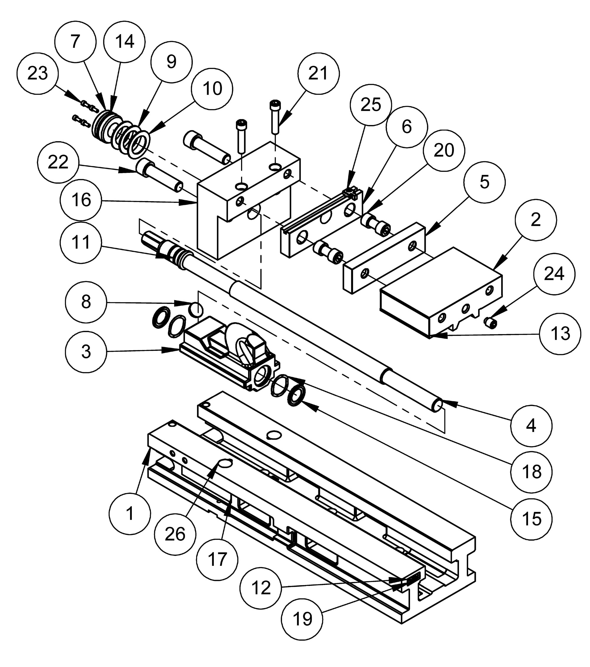 XL6R Replacement Parts Diagram