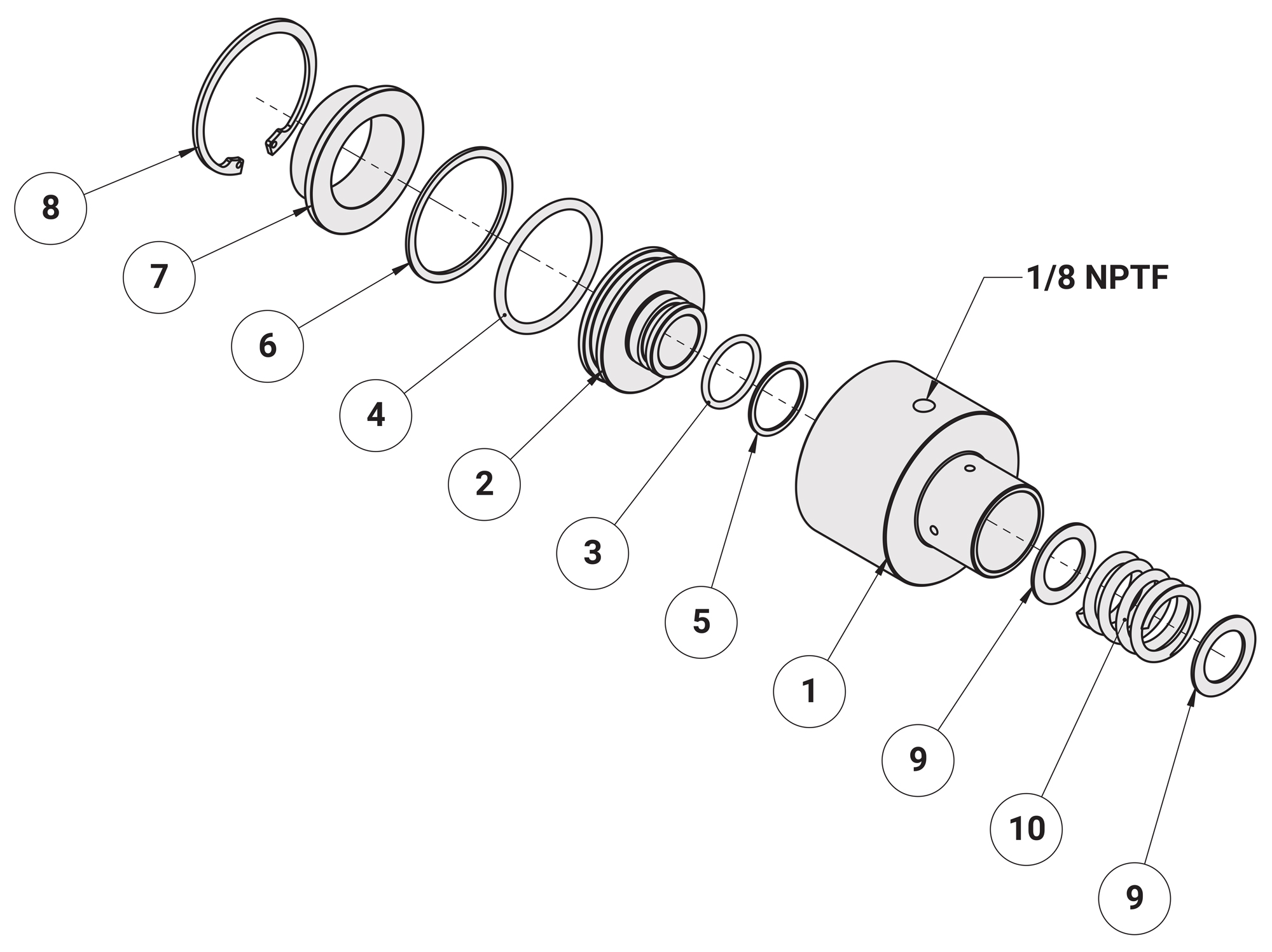 8BHU Mechanical Drawing