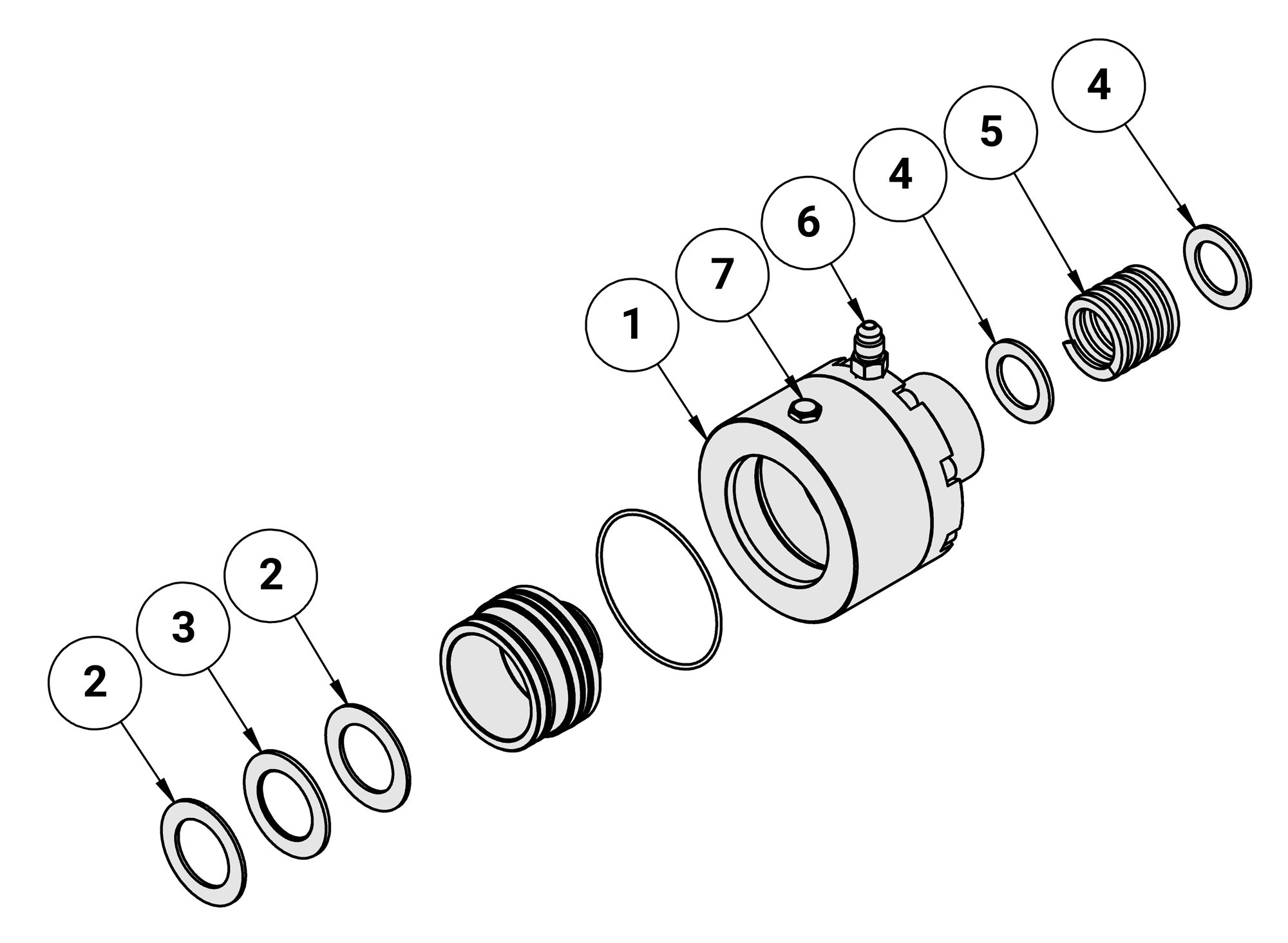 KHU6 Replacement Parts Diagram