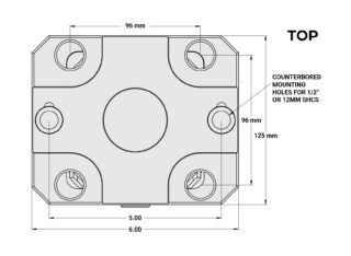 MPW420 Manual Pallet Top View