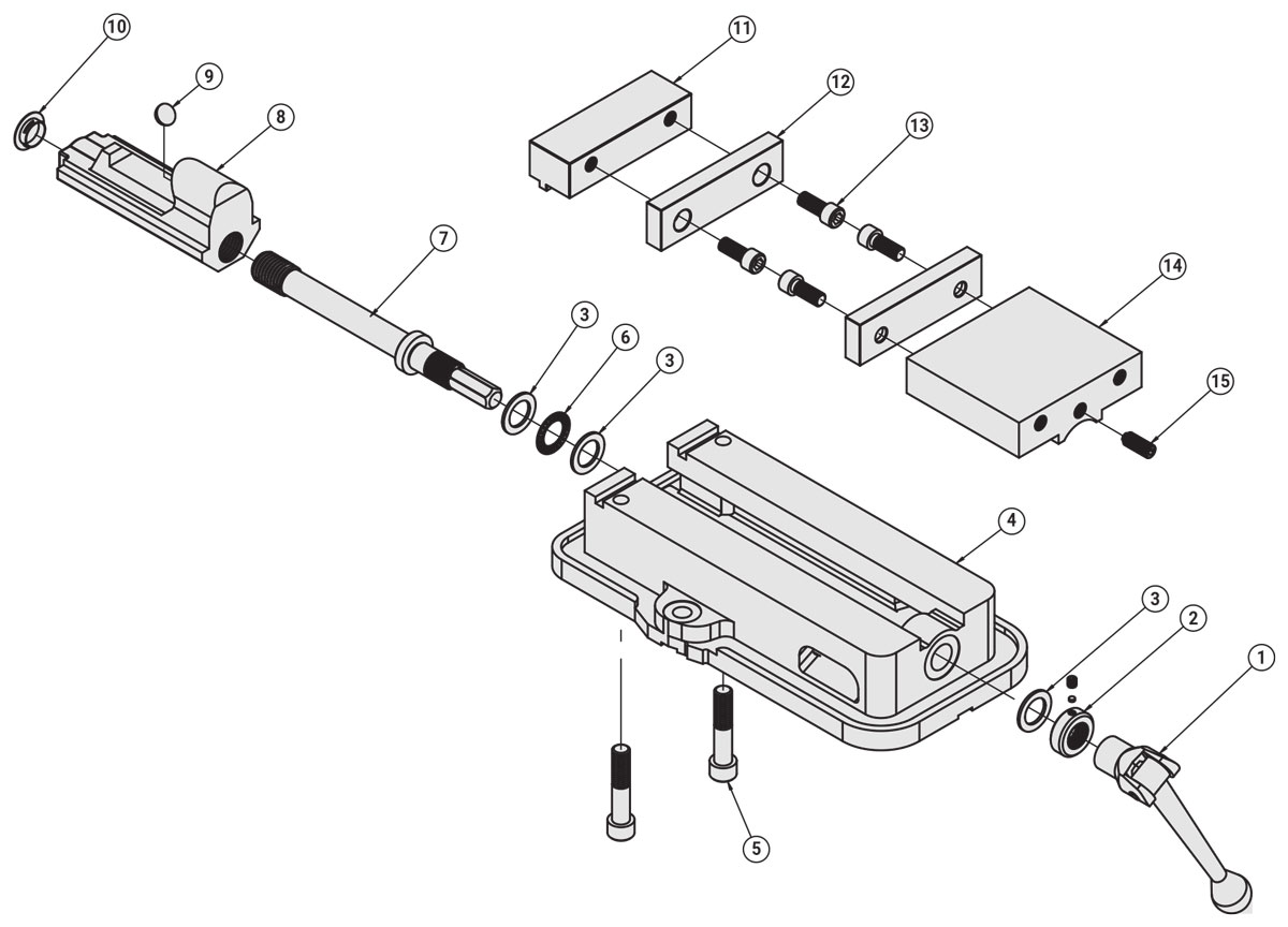 D100 Replacement Parts Diagram