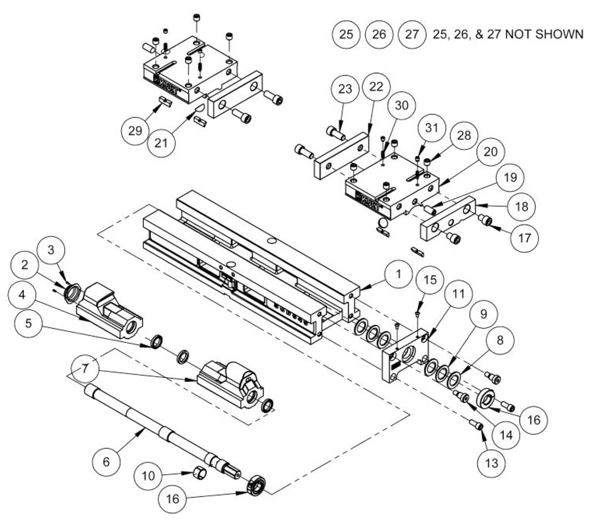 SCD640 Replacement Parts Diagram