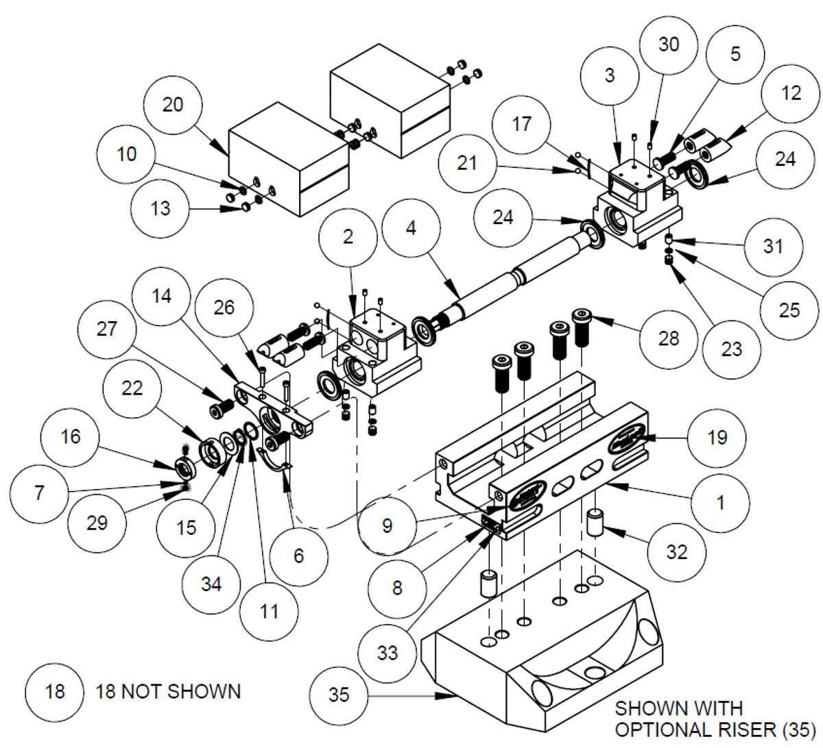 SCMX425 Replacement Parts Diagram