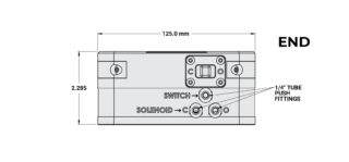 APW420 Air Pallet End View