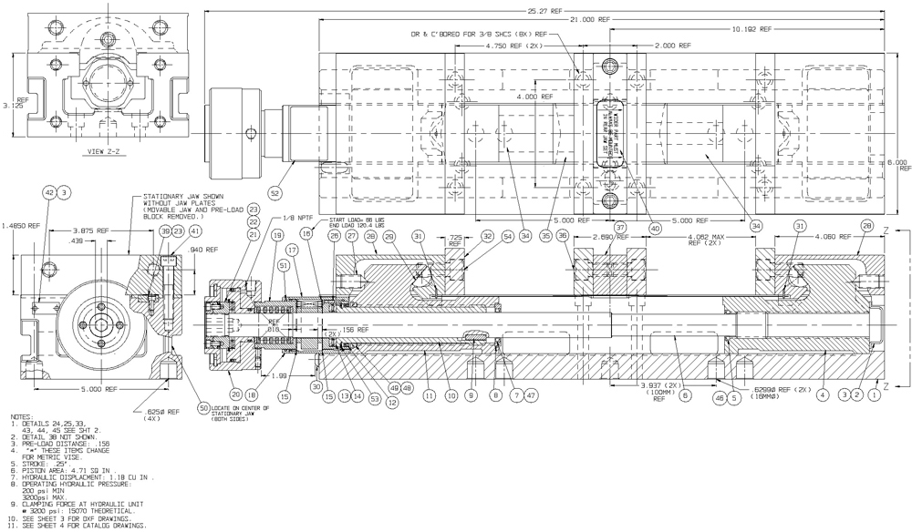 DLH640 Vise Replacement Parts