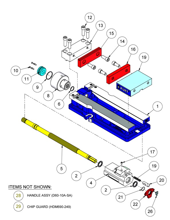 HDH690 Replacement Parts