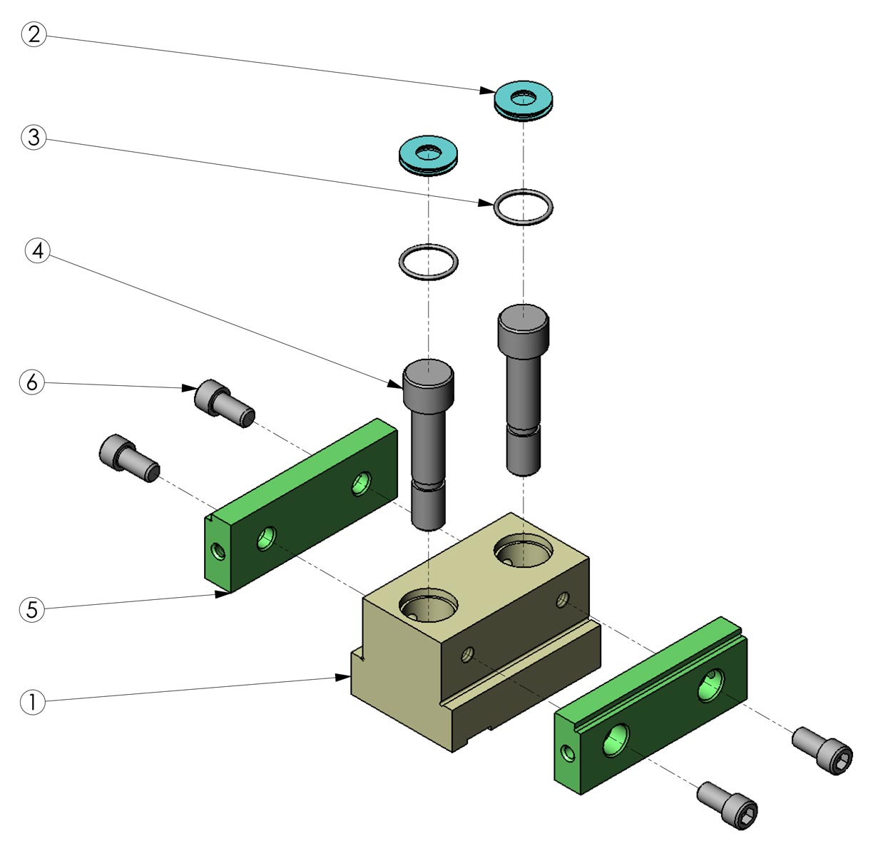 Kurt MLS351 Replacement Parts Diagram