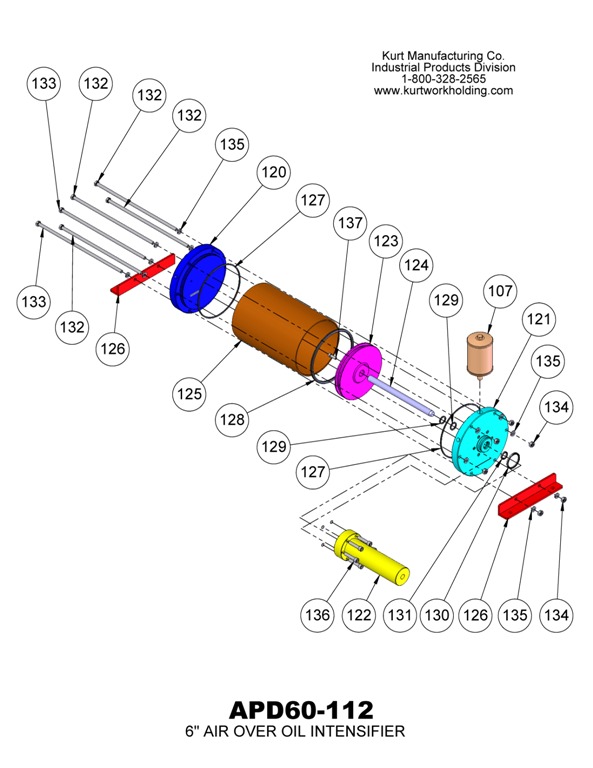 APD60-112 Replacement Parts