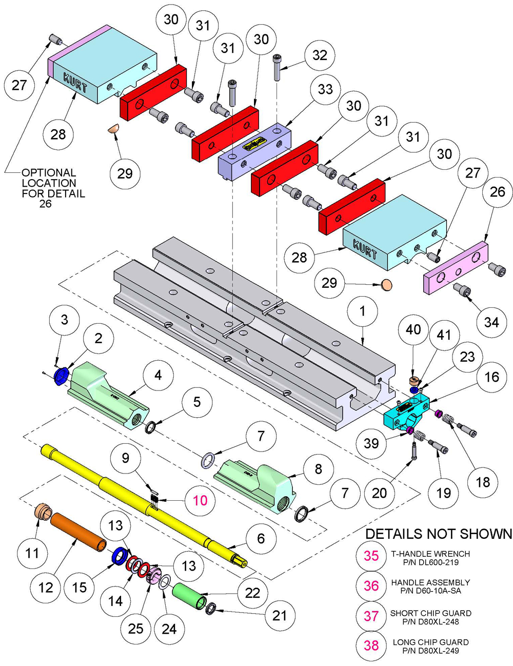 DL800 Replacement Parts