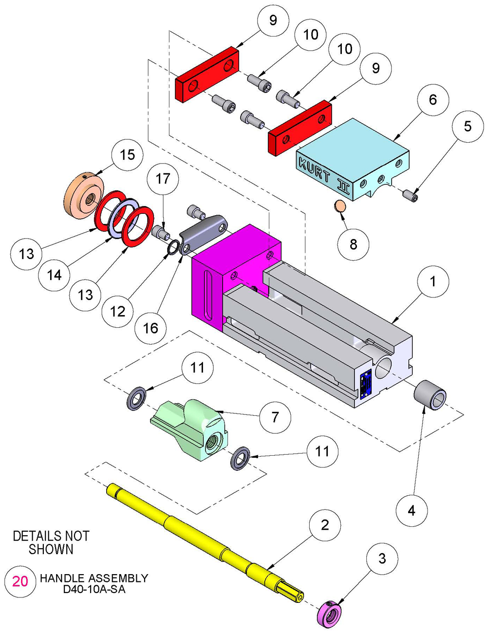 PT400A Replacement Parts